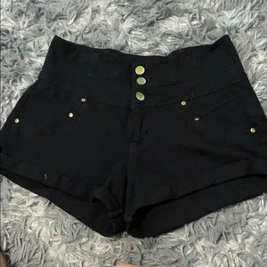 Black shorts